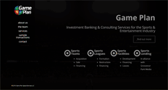 Desktop Screenshot of gameplanllc.com